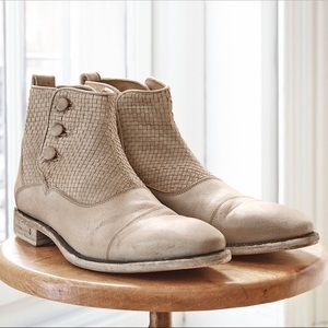 John Varvatos Fleetwood Button Boots